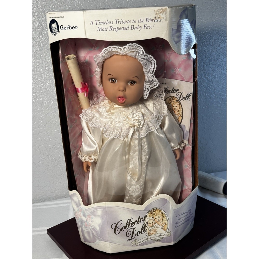 Gerber Baby Collector Doll Toy Biz Limited Edition W/Box Certificate Vintage NIB